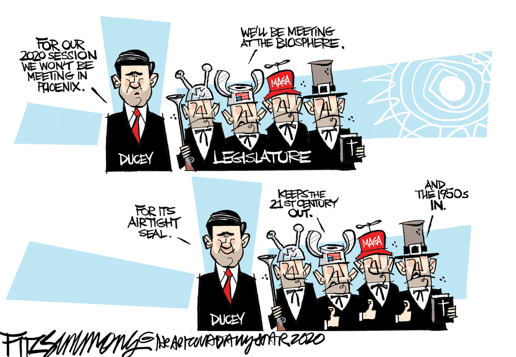 Daily Fitz Cartoon: Legislative Session